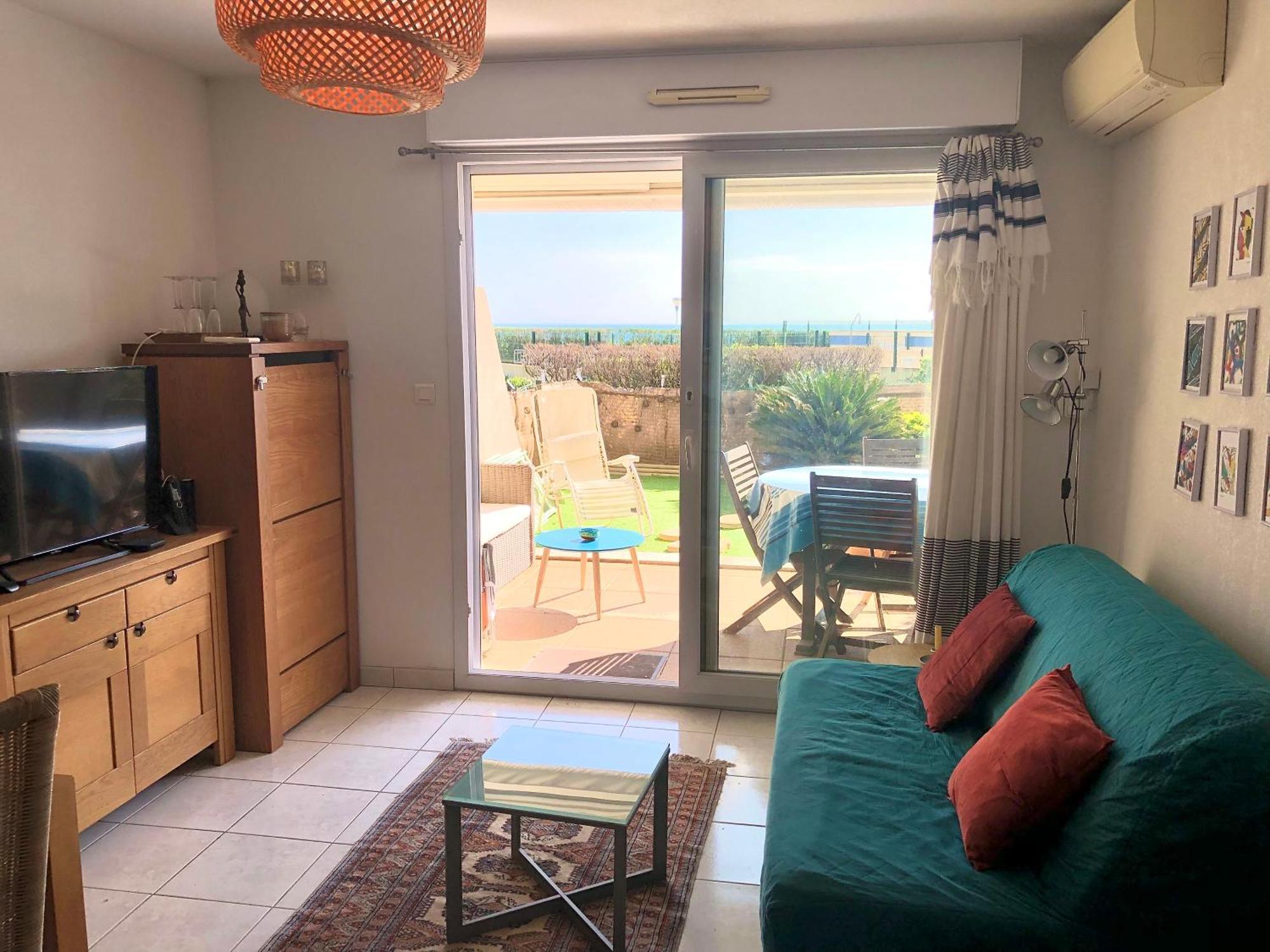 Le Jardin De La Plage - T2 - Terrasse Jardin 30M2 - Piscine - Clim- Wifi -Parking Кане Екстериор снимка